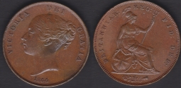 Penny 1854 EF Penny 1854 EF